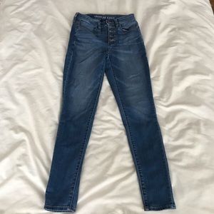American Eagle high waisted skinny jeans